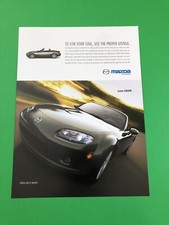 2006 MAZDA MIATA MX-5 ORIGINAL VINTAGE PRINT AD ADVERTISEMENT PRINTED