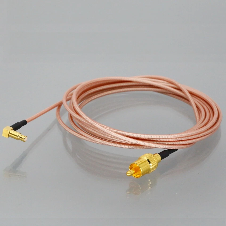 1~6M MCX Male Right Angle Lengthen to RCA Male Coaxial RG179 75Ω Cable HD-SDI 3G - Image 3 of 4