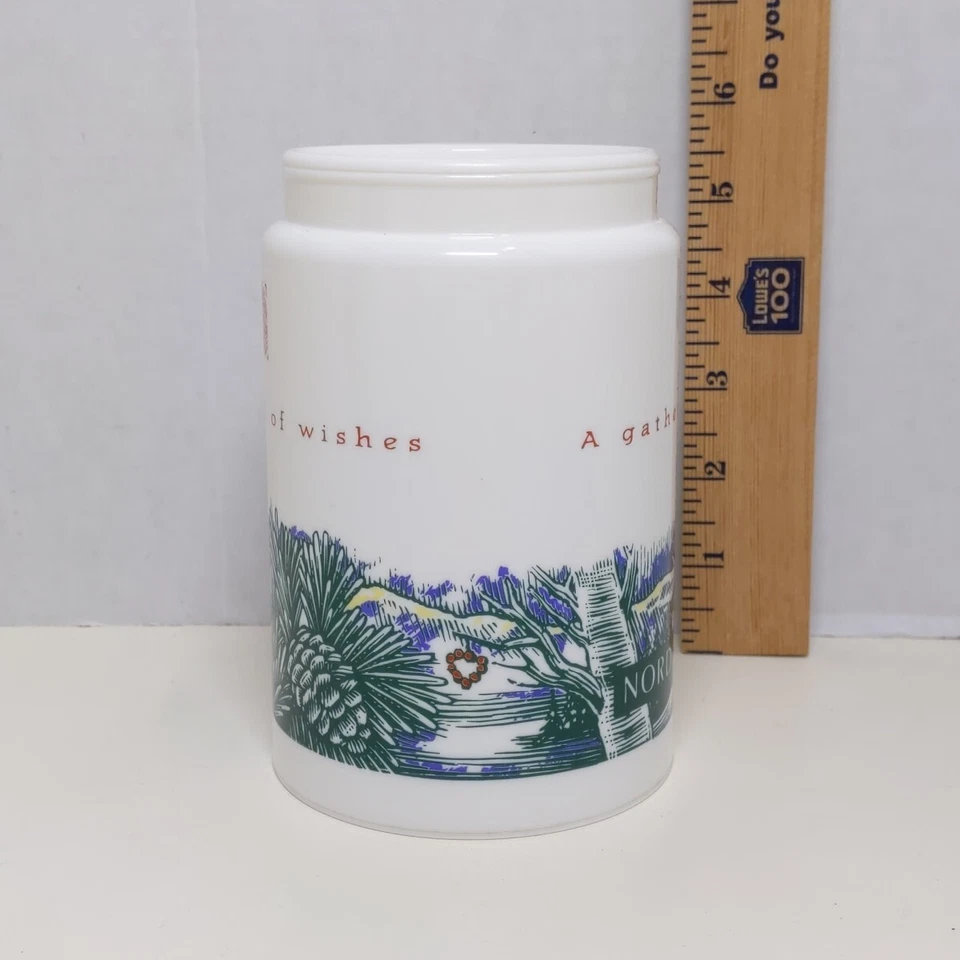 Taza Whirley Nordstrom A Gathering of Wishes 1992 taza de café de plástico de colección EE. UU. Foto 3 de 4