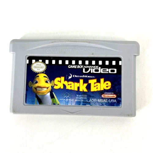 Game Boy Advance Video Shark Tale Nintendo GBA Authentic Cartridge + CASE!