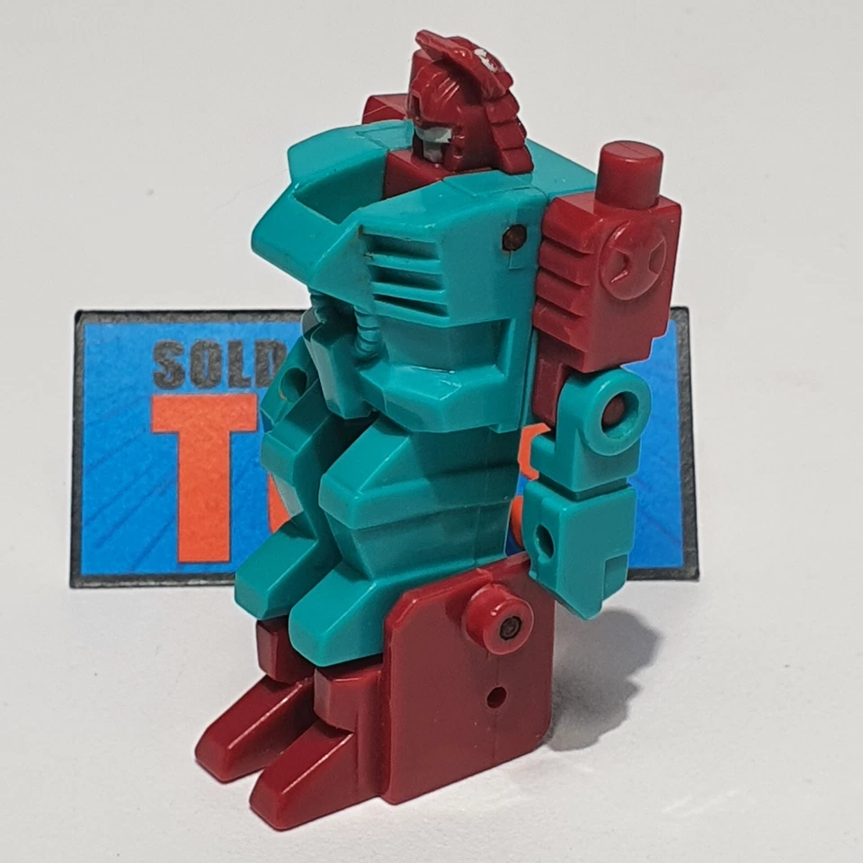 Transformers G1 ICEPICK action figure 1989 Pretender Monstructor right leg - Image 3 of 4