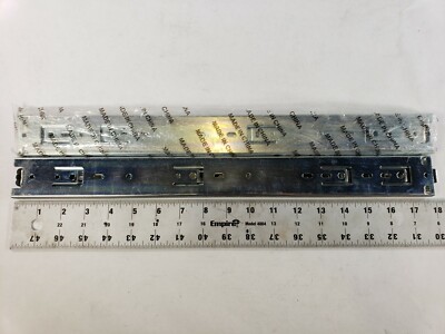 Pack Of 2 Ball Bearing 18''-36'' Silver Full Extension Track Rails Drawer Slides