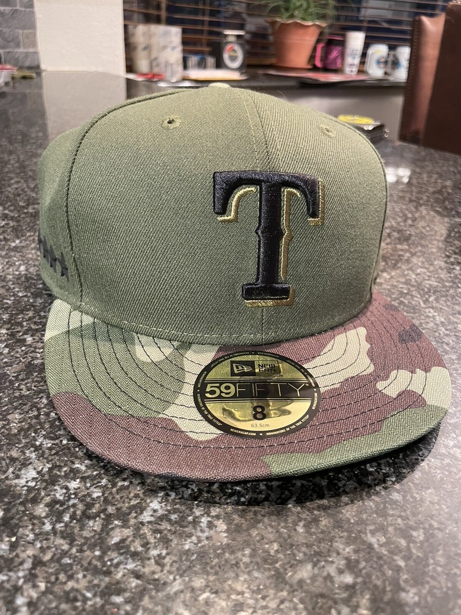 Official MLB Texas Rangers Memorial Day New Era 59FIFTY