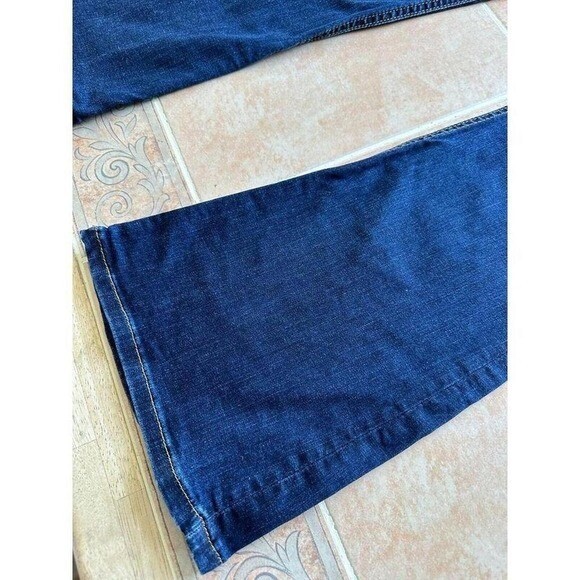 zara Slim jeans wide leg stretch women size 4 In seam 32.5 thumbnail 3