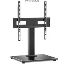 Table Top TV Stand Base with Universal Mount Bracket for 27" to 55" TVs