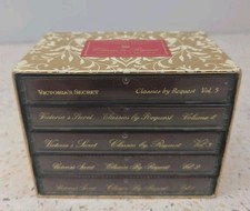 Victoria  s Secret Classics By Request 5 Cassette Tape Box Set Collectors Edition