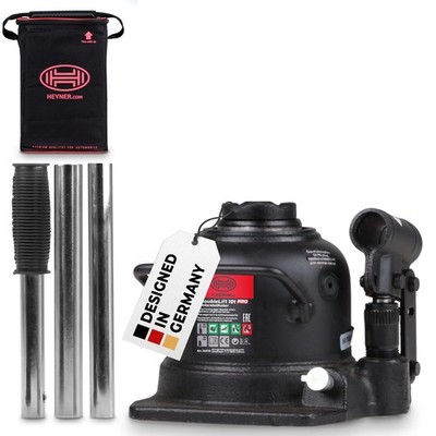 HEYNER  Premium hydr. Stempelwagenheber 2-stufig extra flach 10t