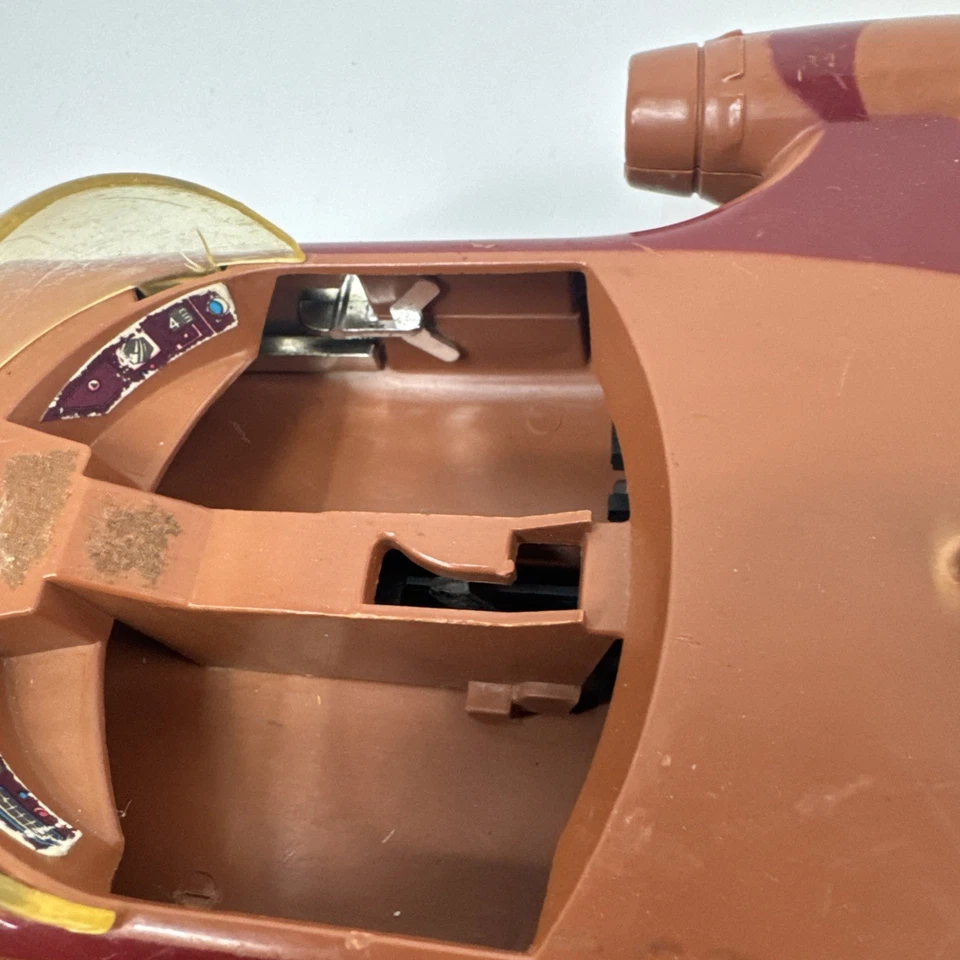 Vehículo Kenner Star Wars Landspeeder 1978 de colección hecho en EE. UU. vendido para piezas Foto 3 de 4