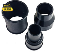 3 Piece Vacuum Adapter Combo Kit Fits Wet Dry Vacuum Cleaners Connector Accessor
