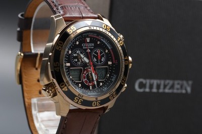 Citizen Promaster Eco-Drive C660-S067634 Solar black Qz Mens Watch w/box Exc+5
