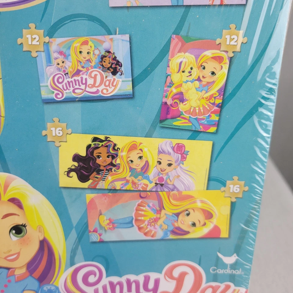 Sunny Day 5 Wooden Puzzles Nickelodeon by Cardinal New - Image 4 of 4