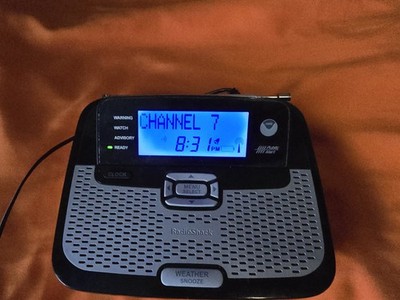 READ DESC - RadioShack 12-262 (April 2007) Weather Radio - Tested & Working 