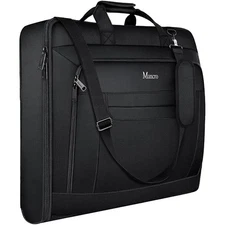 Garment Bags for Travel, Carry On Garment Bag for Business Trips with Shoulde...