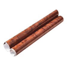 DIY Glänzend Auto-Innenraum Holz Maserung Texturiert Vinyl Wrap Aufkleber Folie
