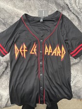 Def Leppard Baseball Jersey medium NEW