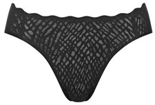 Sloggi Womens Zero Feel Bliss High Leg Knickers - Black