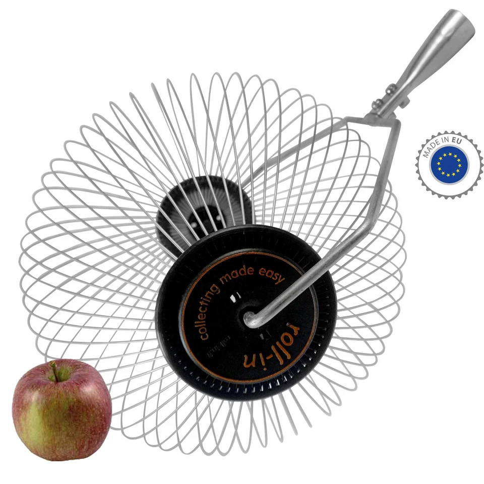 Roll in Fall-Obstsammler Apfel sammler ohne Bücken auflesen Fallobst Tennisbälle - Bild 2 von 4