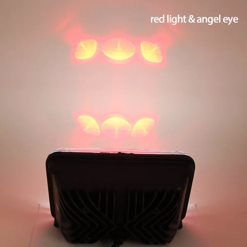 Fit 1981-1988 for GMC Jimmy Sierra Classic 4x4 4PC 130W 4x6" LED Headlight HI-LO - Image 3 of 4