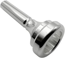 Missmore Silver Plated Trombone Mouthpiece 9BS Small Shank