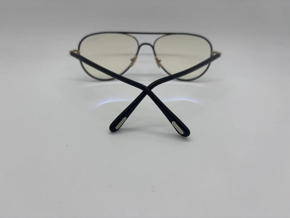 NUEVO TOM FORD TF 5987-B 001 NEGRO AVIADOR GAFAS DE SOL 57-15-140mm SIN ESTUCHE Foto 4 de 4