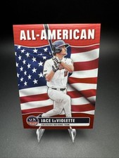 2026 Panini Prizm USA Stars & Stripes - Jace LaViolette All American Red 055/199