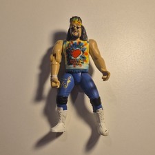 WWE Jakks Pacific Dude Love Bone Crunching Action Figure BCA Mick Foley WWF