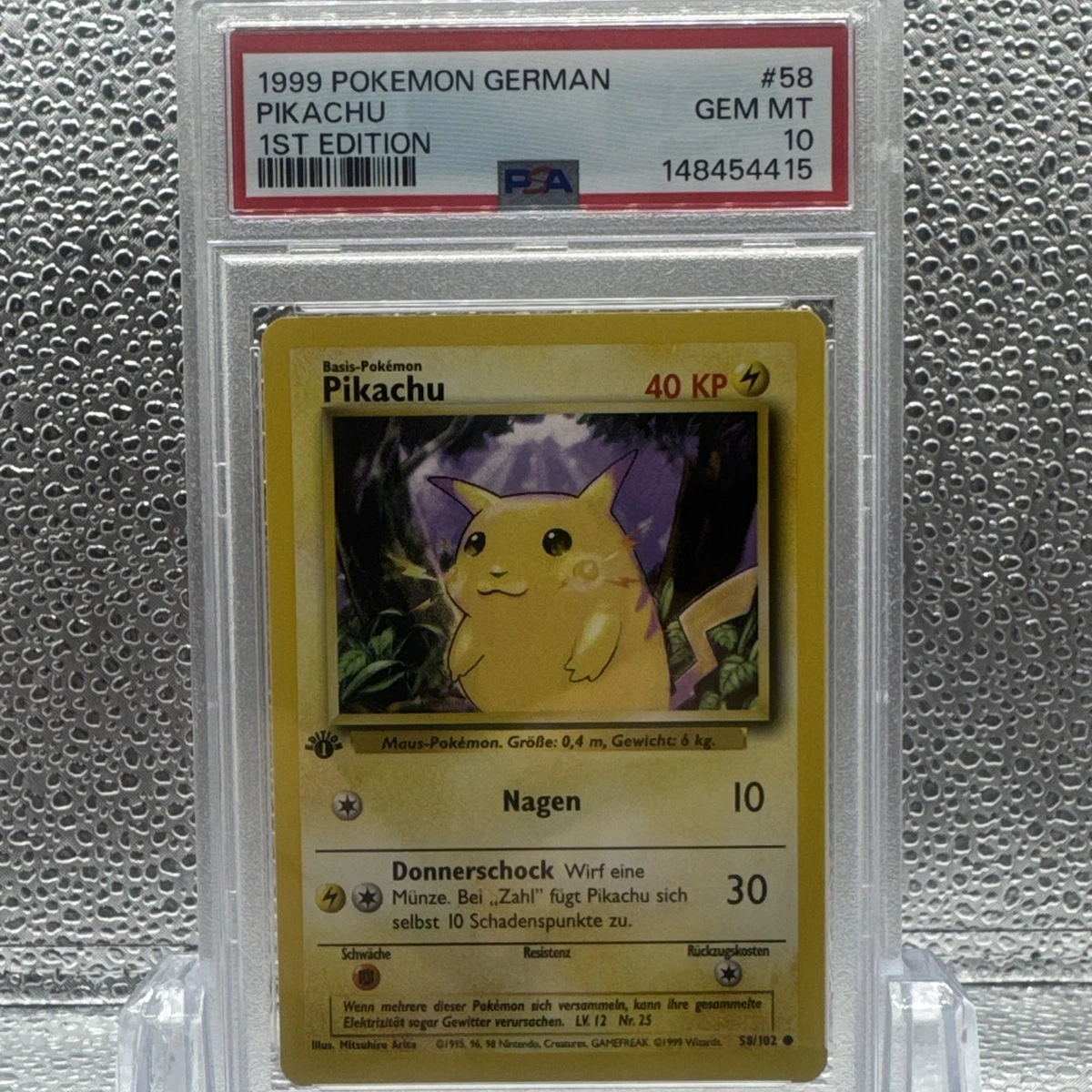ヤドン　ドイツ語初版　PSA10 1st Edition Pokémon Pokémon TCG German Individual Trading Card Games 1st