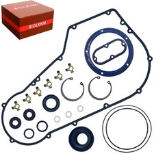 Primary Cover Gasket Seal Kits for Harley-Davidson Dyna  Softail Night Train Fa