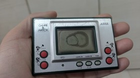 Nintendo Game & Watch Judge Green IP-05 Showa Retro intage