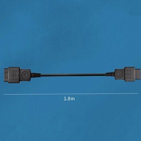 Sega Saturn Controller Extension Cable 1.8m 6ft Gamepad Joystick Cord Wire
