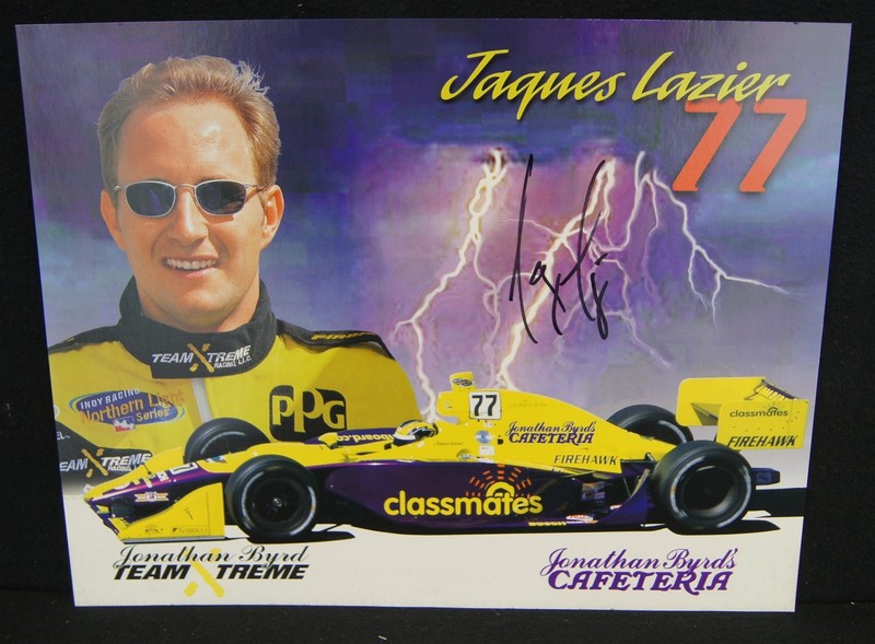 JAQUES LAZIER Signed 8.5x11" Print PSA/DNA