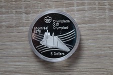Kanada, 24,24 g, Silber 925/1000, Olymp. Spiele in Montreal 1976, PP