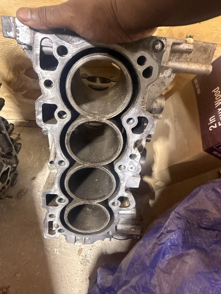 Bloque de cilindros desnudo Honda B16A JDM 1,6 L Civic CRX Integra OEM B16A2 B16 B16A3 Foto 3 de 4