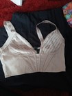 Windsor Satin Boned Bustier Top Sexy Sz L Minty — photo 1