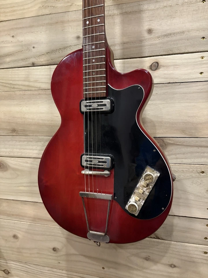 Guitarra Eléctrica Hofner Colorama 1959 De Colección Hecha en Alemania Foto 2 de 4