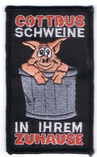 Alter Anti Aufnäher + IN IHREM...  + Fan Kutte Weste 90er Kurve Patch Kein Pin