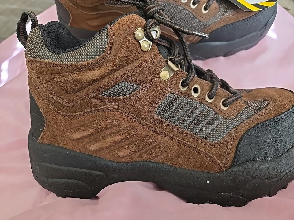 Work Wear Wrangler Steel Toe  Boots Men's Size 9 - Image 4 of 4