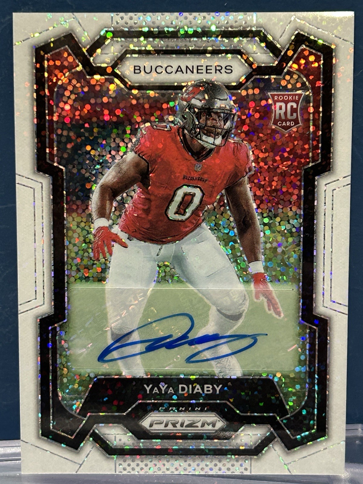 YaYa Diaby Panini Prizm #394 White Sparkle