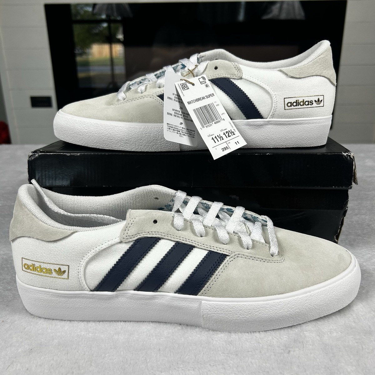 アディダス Adidasマッチコース シューズ 27㎝ Adidas Matchbreak Super Shoes Mens 11.5 Crystal White EG2740