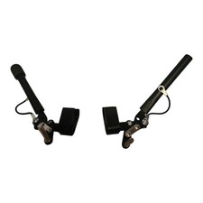 Ki Mobility Little Wave Clik Youth Wheelchair Push to Lock Brakes With Extension