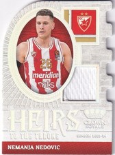 Panini 2024-25 Crown Royale Euroleague No. HT-NED Nemanja Nedovic Patch