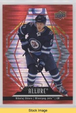 2022-23 Upper Deck Allure Red Rainbow Nikolaj Ehlers #12 READ 12g7