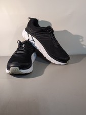 HOKA One One CLIFTON 6 Mens Sz 11.5 Black Running Sneaker Shoes