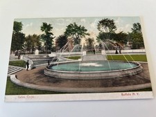 Gates Circle Buffalo New York Postcard