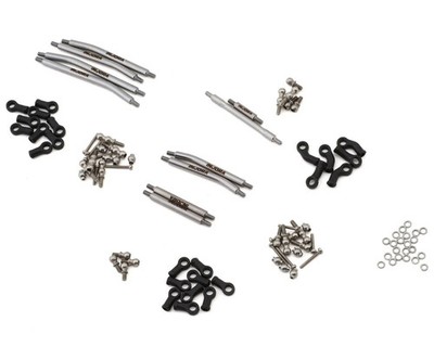 Injora Axial SCX30 Steel High Clearance Suspension & Steering Links Set
