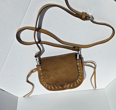 Gianni Chiarini Women's Brown Suede Handbag Shoulder Bag