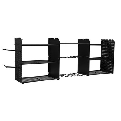 Power Tool Organizer Wall Mount - 3 Layers Heavy Duty Metal Loads 200lbs, 8 D...