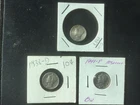 🔥Mercury dime lot 1937,1938-D,1941 all very nice coins.