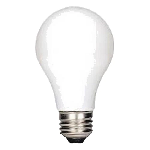 SATCO S12413 5W(40W EQ) 120V A19 LED E26 BASE SW 3000K (Pack of 6) - Picture 1 of 1