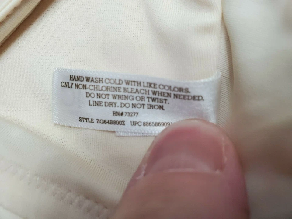 Sujetador para mujer SO Juniors talla 34 C beige X espalda cruzada Foto 4 de 4